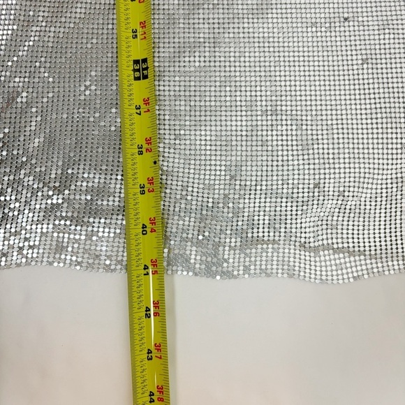 Lovers and Friends Sascha Maxi Skirt in Silver Size XL - Picture 12 of 12